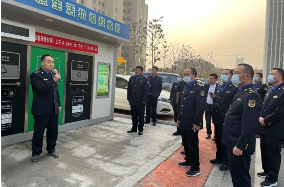 華展貓先生，智能垃圾回收房，定時(shí)定點(diǎn)垃圾收集點(diǎn)