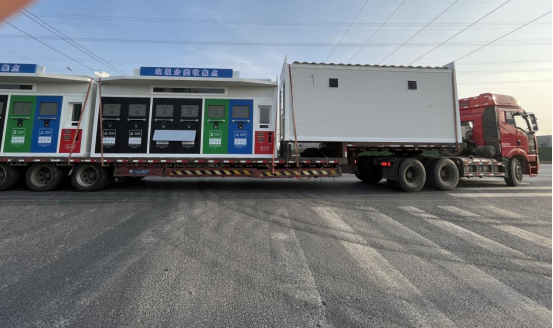 華展貓先生，智能分類(lèi)垃圾房，小區(qū)垃圾分類(lèi)解決方案