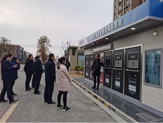 華展貓先生，智能垃圾分類收集房，垃圾分類房廠家