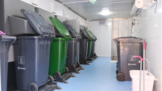 華展貓先生，智能垃圾分類收集房，垃圾房廠家，垃圾屋定制