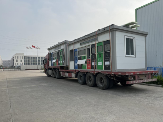 華展貓先生，智能垃圾房，垃圾分類驛站，分類回收站點