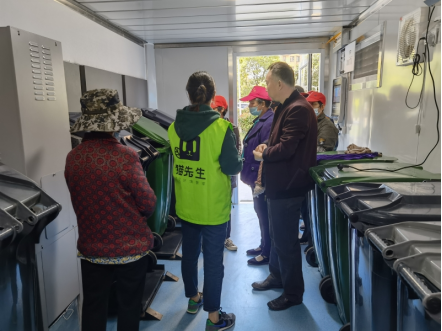 貓先生生活垃圾四分類，智能分類垃圾房，廚余垃圾分類