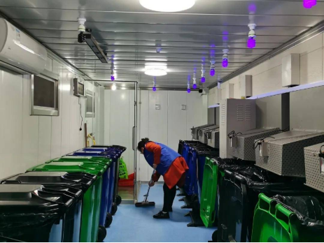 江蘇智能分類垃圾房，清潔小屋，垃圾分類收集站生產(chǎn)廠家