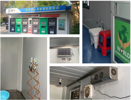 江蘇智能分類垃圾房，清潔小屋，垃圾分類收集站生產(chǎn)廠家