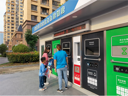 江蘇智能分類垃圾房，清潔小屋，垃圾分類收集點生產(chǎn)廠家