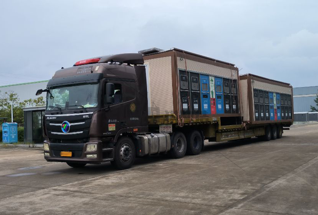 貓先生智能分類(lèi)垃圾房，清潔小屋，垃圾分類(lèi)收集站生產(chǎn)廠家