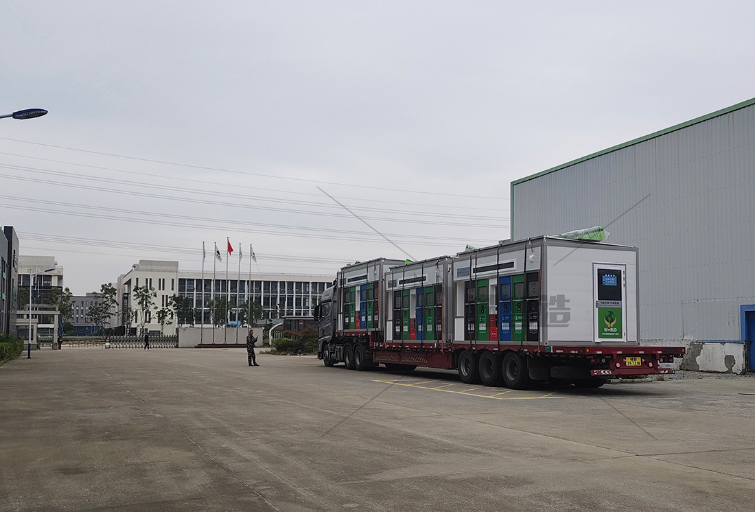 甘肅智能分類垃圾房，清潔小屋，垃圾分類收集站生產(chǎn)廠家