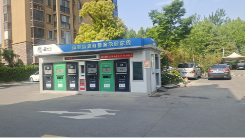 江蘇智能分類垃圾房，清潔小屋，垃圾分類收集站生產(chǎn)廠家